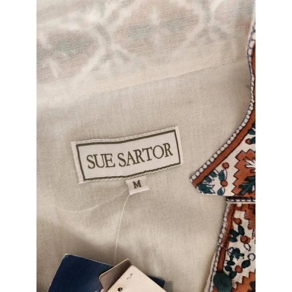 NWT Sue Sartor Flounce Shorty Dress Size M DARK TURQUOISE - Picture 10 of 16